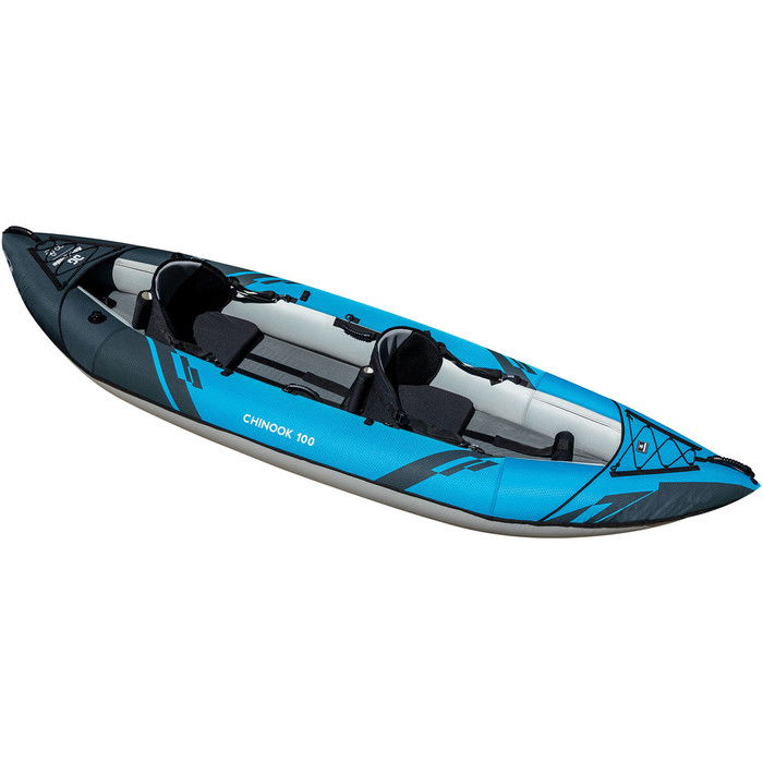 2024 Aquaglide Chinook 100 2 Man Kayak Blue - Kayak Only